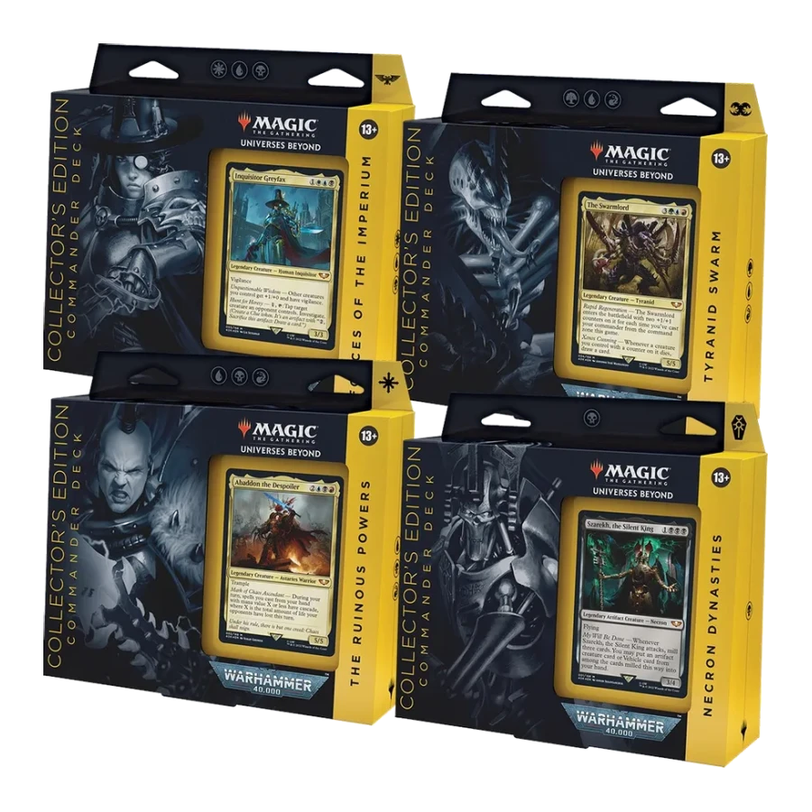 Warhammer 40000 Commander Deck Display Collectors Edition