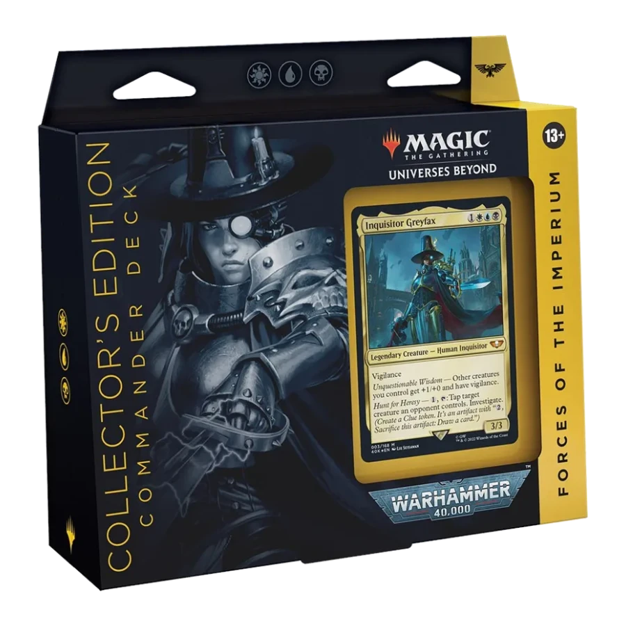 Warhammer 40000 Commander Deck Forces of the Imperium Collectors Edition