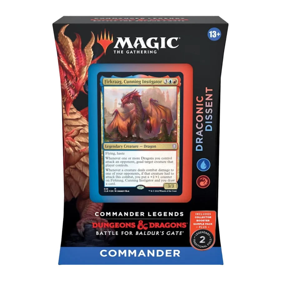 Commander Legends Battle for Baldurs Gate Commander Deck Draconic Dissent