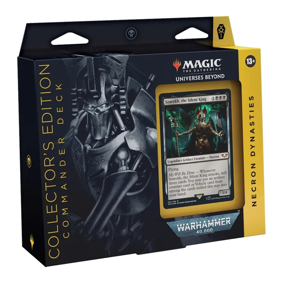 Warhammer 40000 Commander Deck Necron Dynasties Collectors Edition