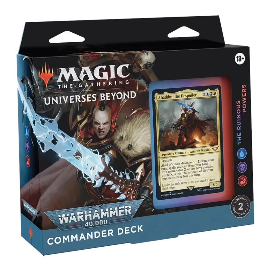 Warhammer 40000 Commander Deck The Ruinous Powers