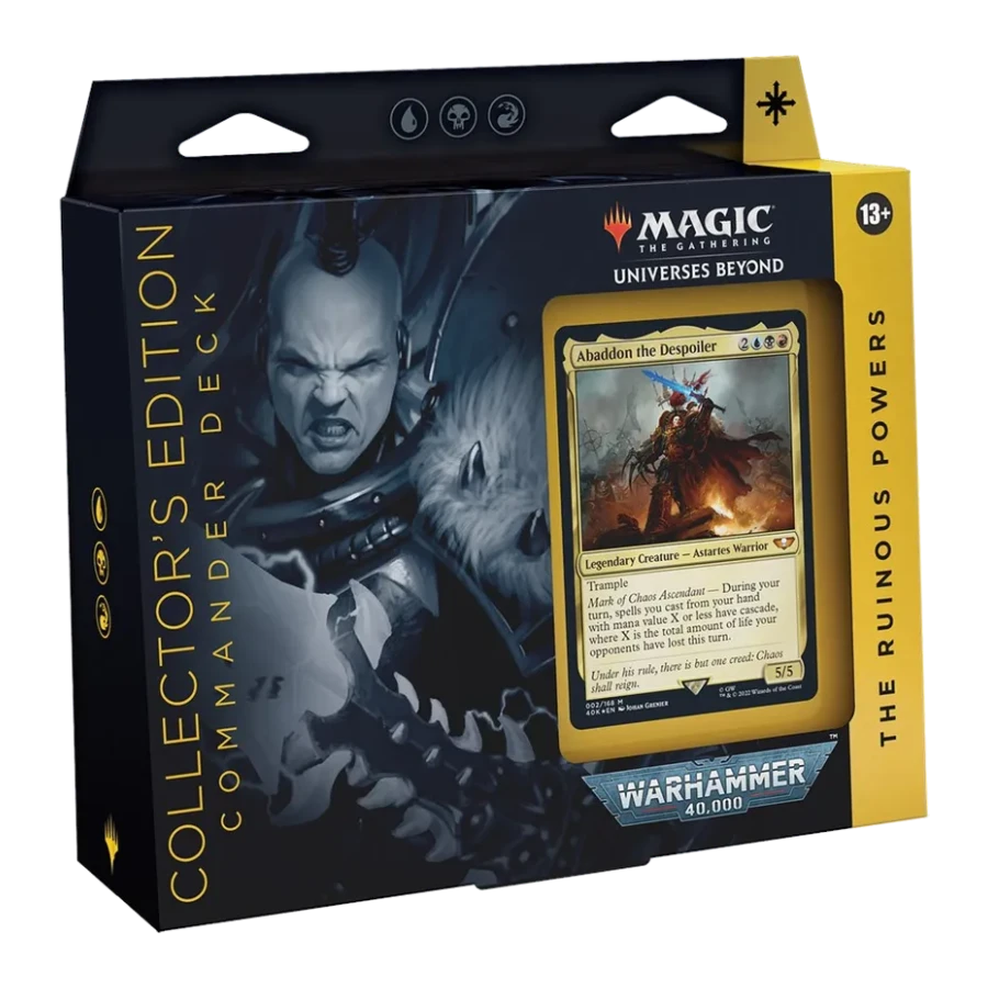 Warhammer 40000 Commander Deck The Ruinous Powers Collectors Edition