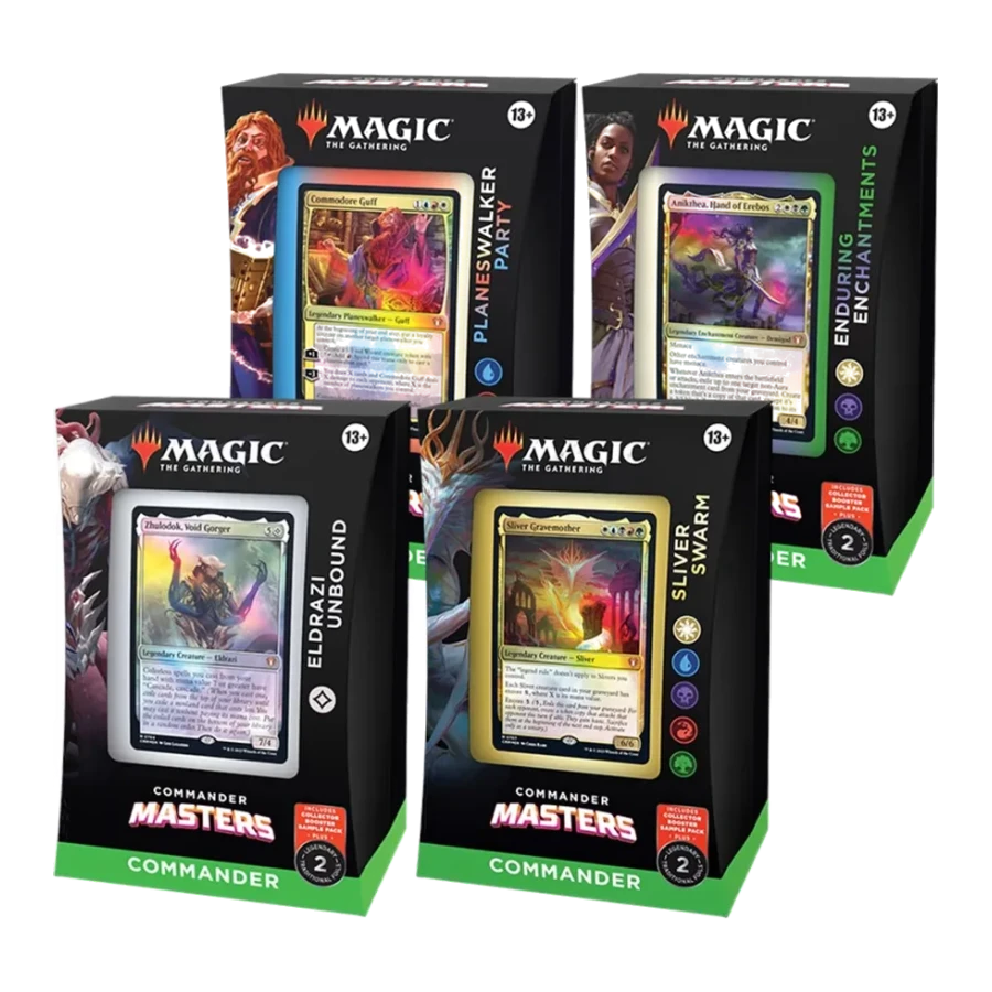 Commander Masters Commander Decks Set of 4