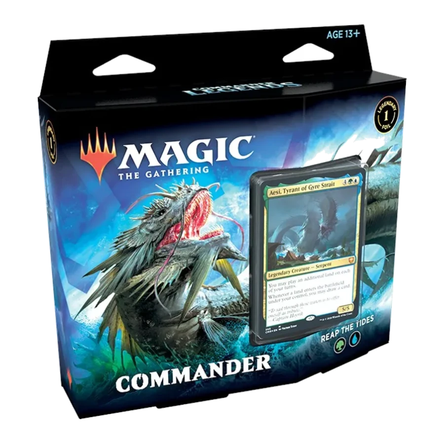 Commander Legends Commander Deck Reap the Tides