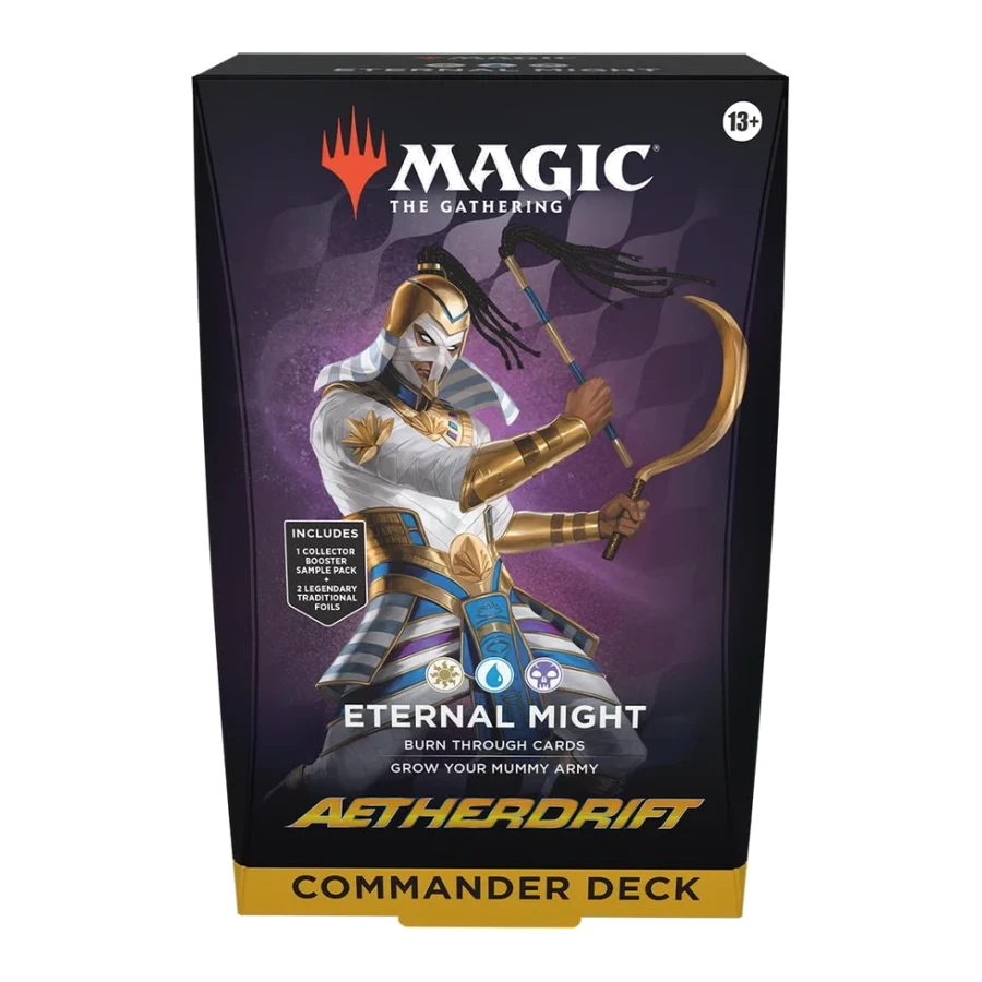 Aetherdrift Commander Deck Eternal Might