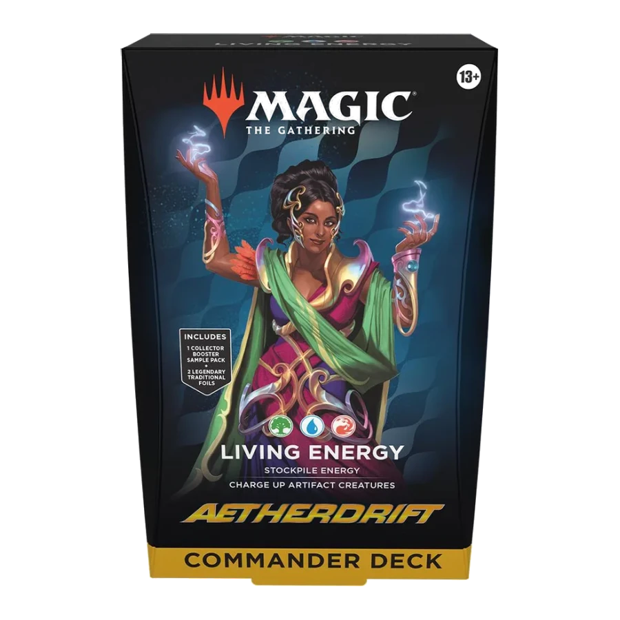 Aetherdrift Commander Deck Living Energy