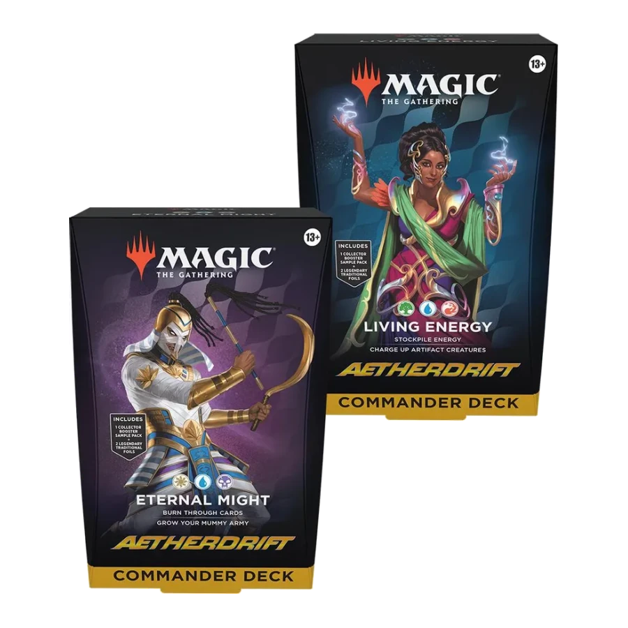Aetherdrift Commander Decks Set of 2