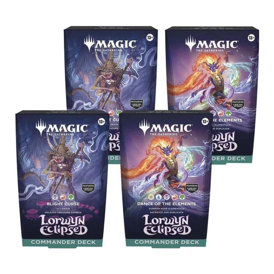 Lorwyn Eclipsed Commander Deck Display
