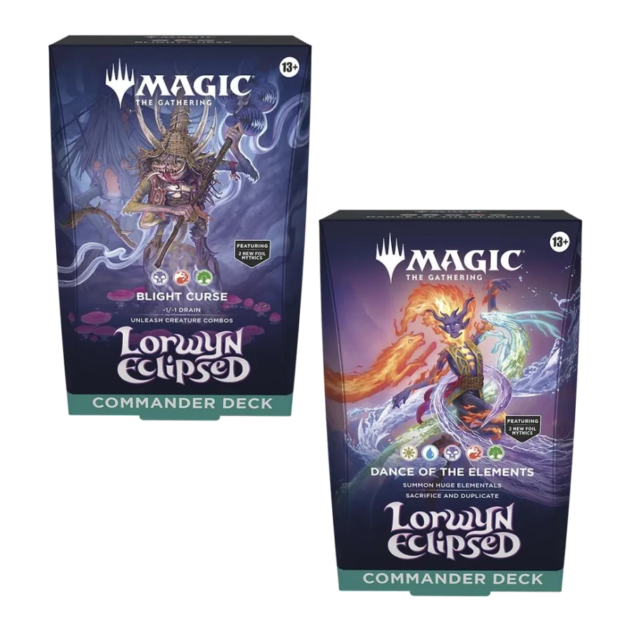 Lorwyn Eclipsed Commander Deck Set of 2