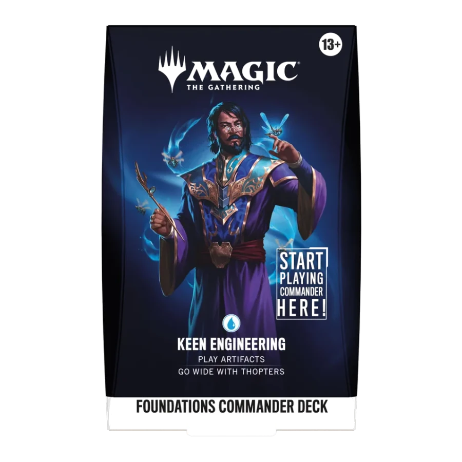 Foundations Commander Deck Keen Engineering