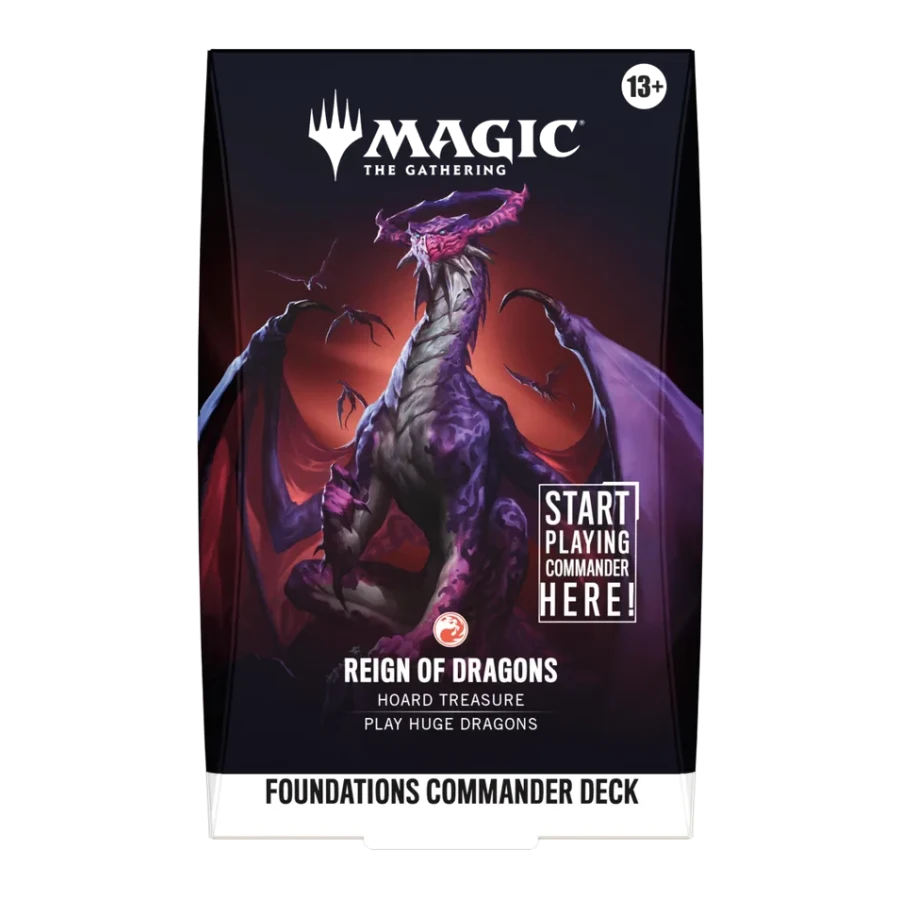 Foundations Commander Deck Reign of Dragons