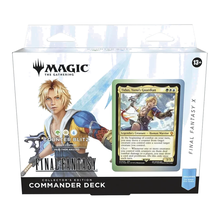 Final Fantasy Commander Deck Counter Blitz Collectors Edition