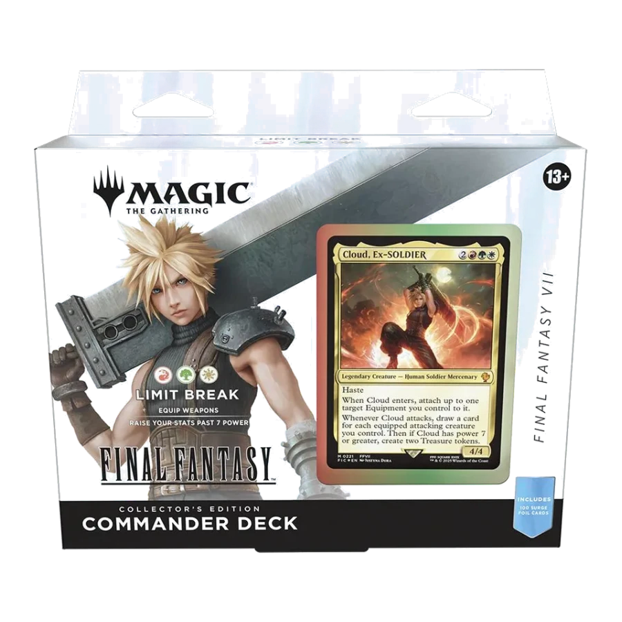 Final Fantasy Commander Deck Limit Break Collectors Edition