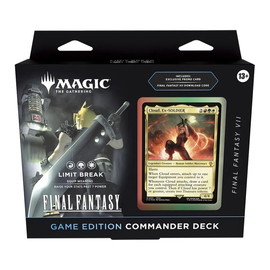 Final Fantasy Commander Deck Limit Break Game Edition