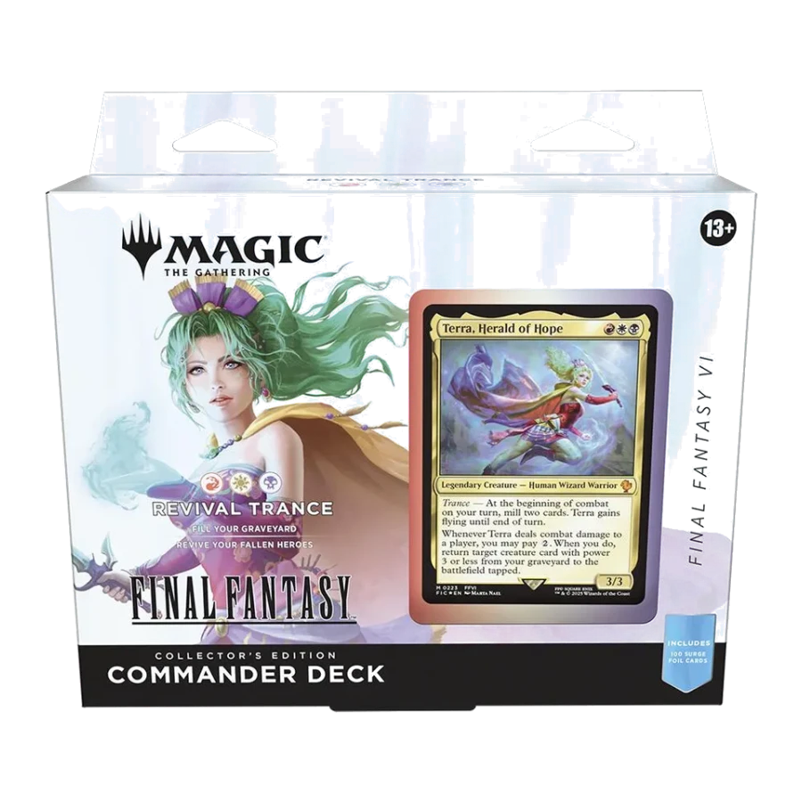 Final Fantasy Commander Deck Revival Trance Collectors Edition