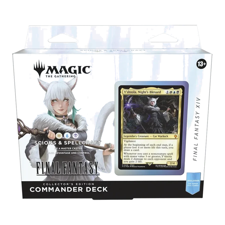 Final Fantasy Commander Deck Scions & Spellcraft Collectors Edition