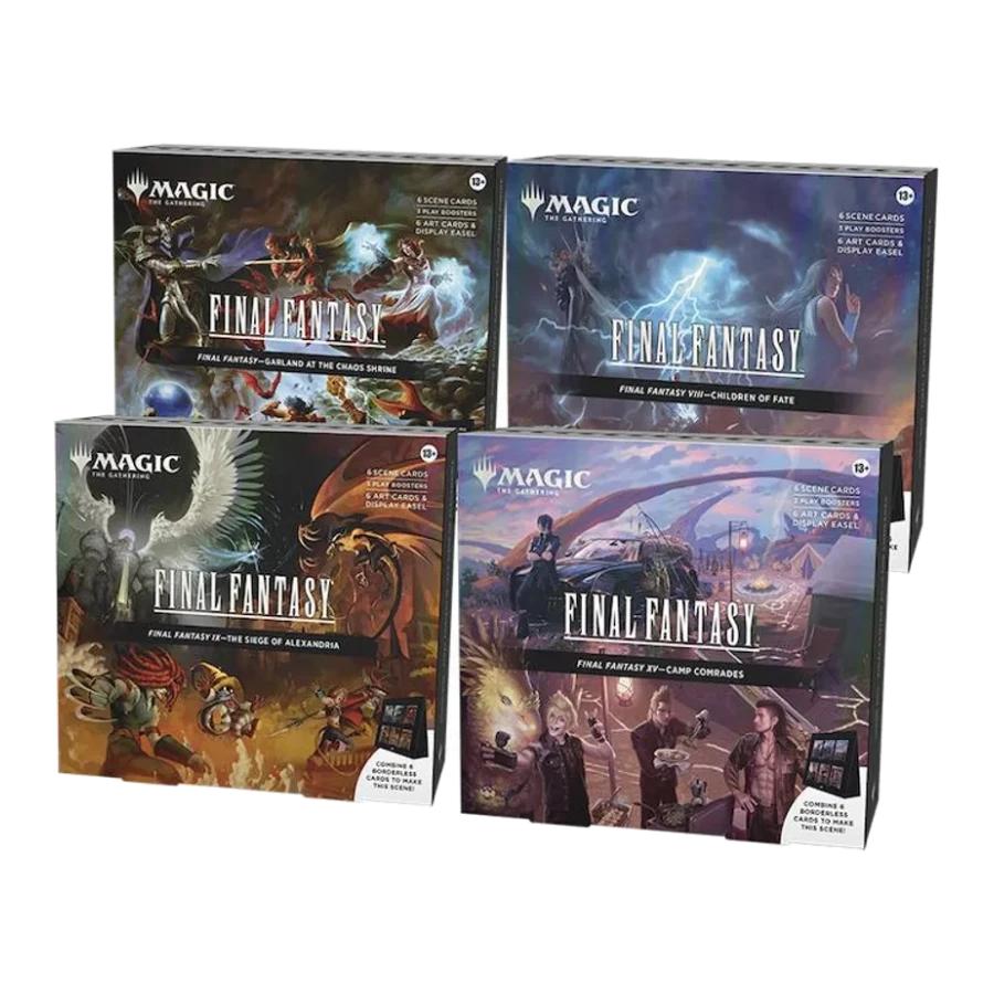 Final Fantasy Scene Box Set of 4